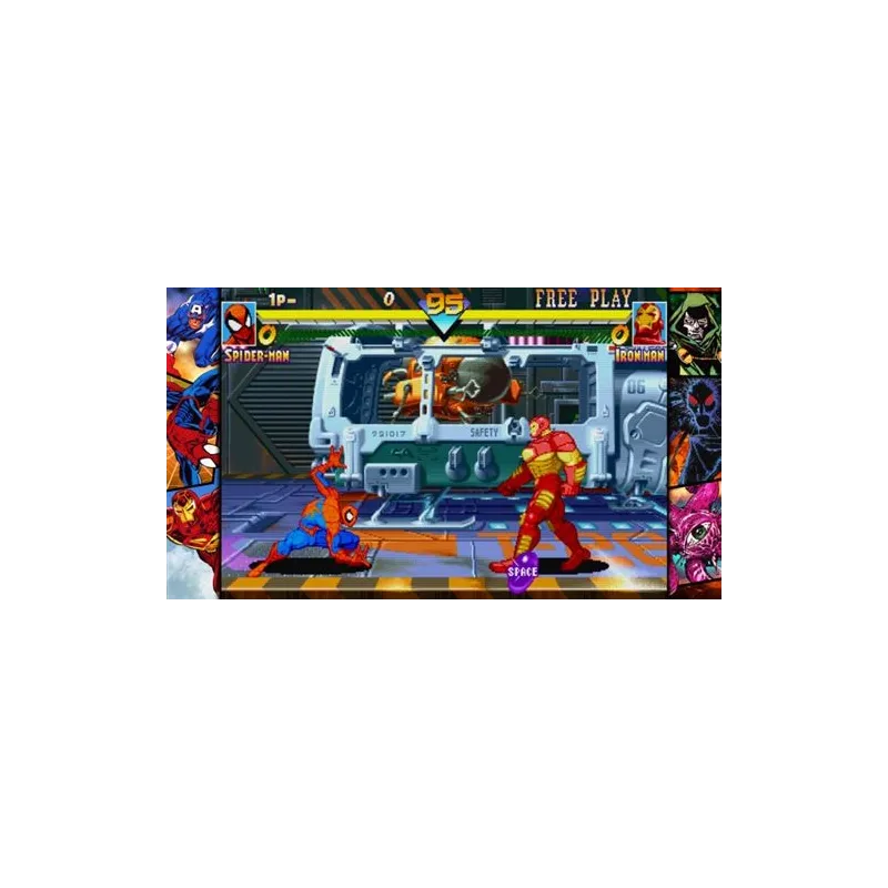 MARVEL VS CAPCOM FIGHTING COLLECTION: ARCADE CLASSICS SWITCH, BOÎTE AVEC CODE DE TÉLÉCHARGEMENT, JEU COMPLET, VERSION ESPAGNOLE 