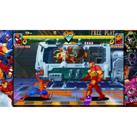 MARVEL VS CAPCOM FIGHTING COLLECTION: ARCADE CLASSICS SWITCH BOX WITH FULL GAME DOWNLOAD CODE, SPANISH VERSION - The Shop Gamer