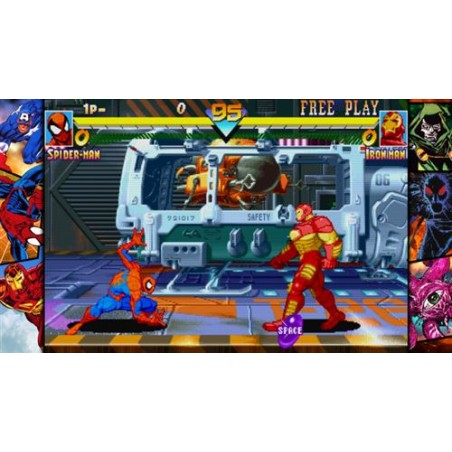 MARVEL VS CAPCOM FIGHTING COLLECTION: ARCADE CLASSICS SWITCH CAJA CON CÓDIGO DESCARGA D JUEGO COMPLETO VERSIÓN ESPAÑOLA