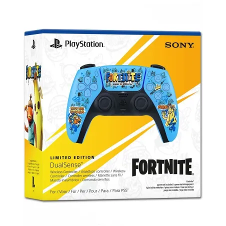 KABELLOSER DUALSENSE-CONTROLLER, LIMITIERTE FORTNITE-EDITION, SPANISCHE VERSION, EU-GARANTIE - The Shop Gamer