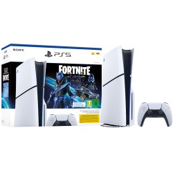 PLAYSTATION 5 SLIM CON LECTOR DE DISCOS PACK FORTNITE COBALT STAR Y VOUCHER FORTNITE Y 1.00O PAVOS VERSIÓN ESPAÑOLA GARANTÍA EU