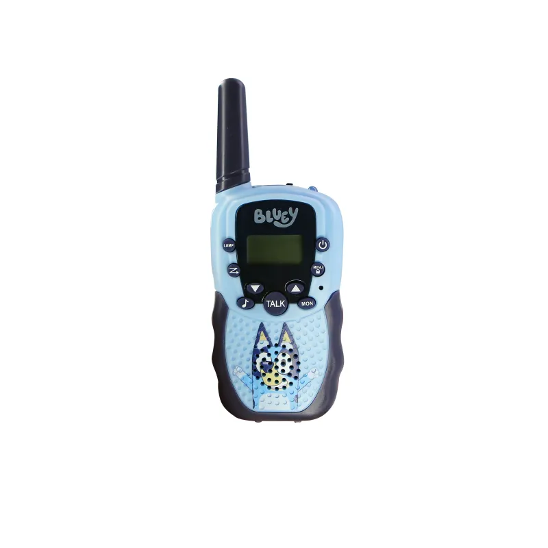 WALKIE TALKIES BLUEY FOR CHILDREN WITH RECHARGEABLE BATTERY, TORCH AND 1 KM RANGE - The Shop Gamer