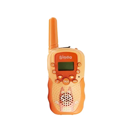 WALKIE TALKIES POUR ENFANTS BLUEY AVEC BATTERIE RECHARGEABLE, LAMPE TORCHE ET PORTÉE DE 1 KM - The Shop Gamer