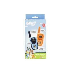 WALKIE TALKIES BLUEY FOR CHILDREN WITH RECHARGEABLE BATTERY, TORCH AND 1 KM RANGE - The Shop Gamer