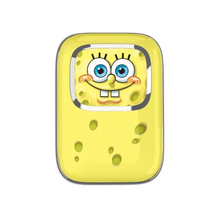AURICOLARI WIRELESS BOB ESPONJA CON CUSTODIA DI RICARICA SCORREVOLE E LUCE LED SPONGEBOB - The Shop Gamer