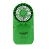 MINI FOLDABLE PORTABLE FAN MINECRAFT, RECHARGEABLE BATTERY, GREEN, HOSTILE BEHAVIOUR CREEPER - The Shop Gamer