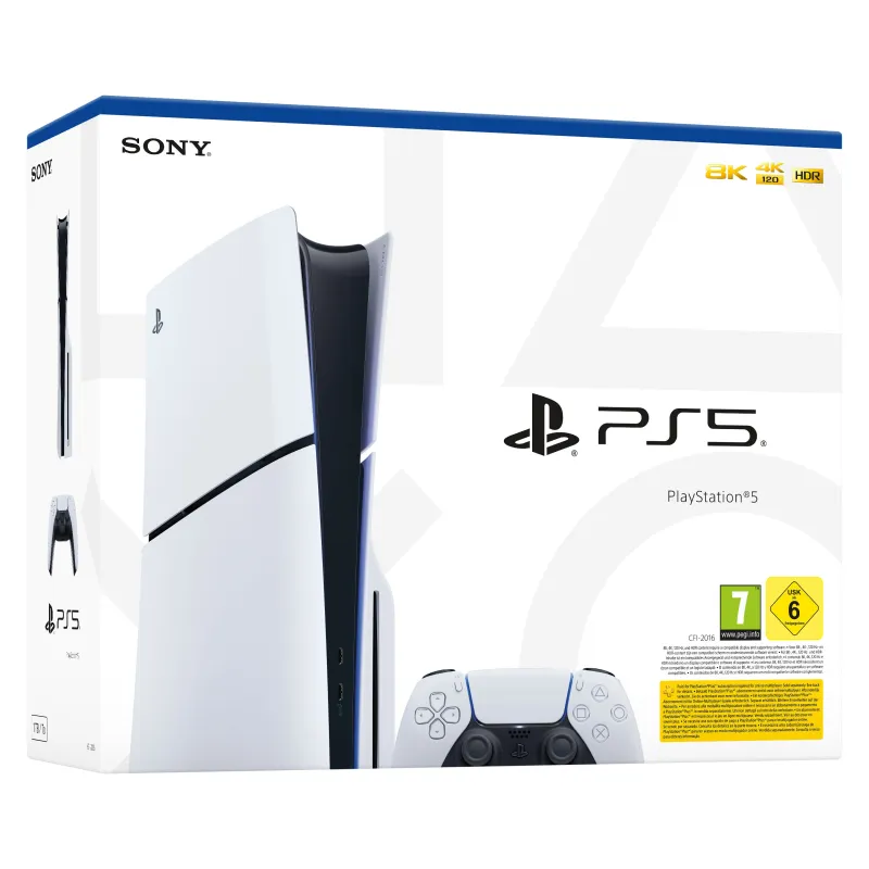 PLAYSTATION 5 SLIM, CHOOSE WITH OR WITHOUT DISC DRIVE, PS5 SPANISH VERSION, EUROPEAN WARRANTY, EU WARRANTY - The Shop Gamer
