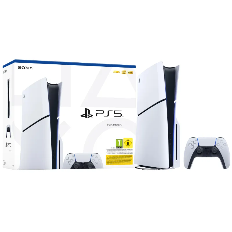 PLAYSTATION 5 SLIM, CHOOSE WITH OR WITHOUT DISC DRIVE, PS5 SPANISH VERSION, EUROPEAN WARRANTY, EU WARRANTY - The Shop Gamer