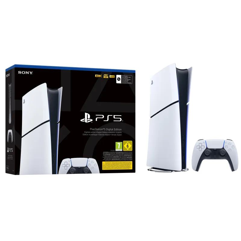 PLAYSTATION 5 DIGITAL SLIM VERSÃO ESPANHOLA, GARANTIA EUROPEIA - The Shop Gamer