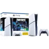 PLAYSTATION 5 SLIM WITH FORTNITE COBALT STAR PACK AND 1,000 V-BUCKS, WITH OR WITHOUT DISC DRIVE, SPANISH VERSION - The Shop Game