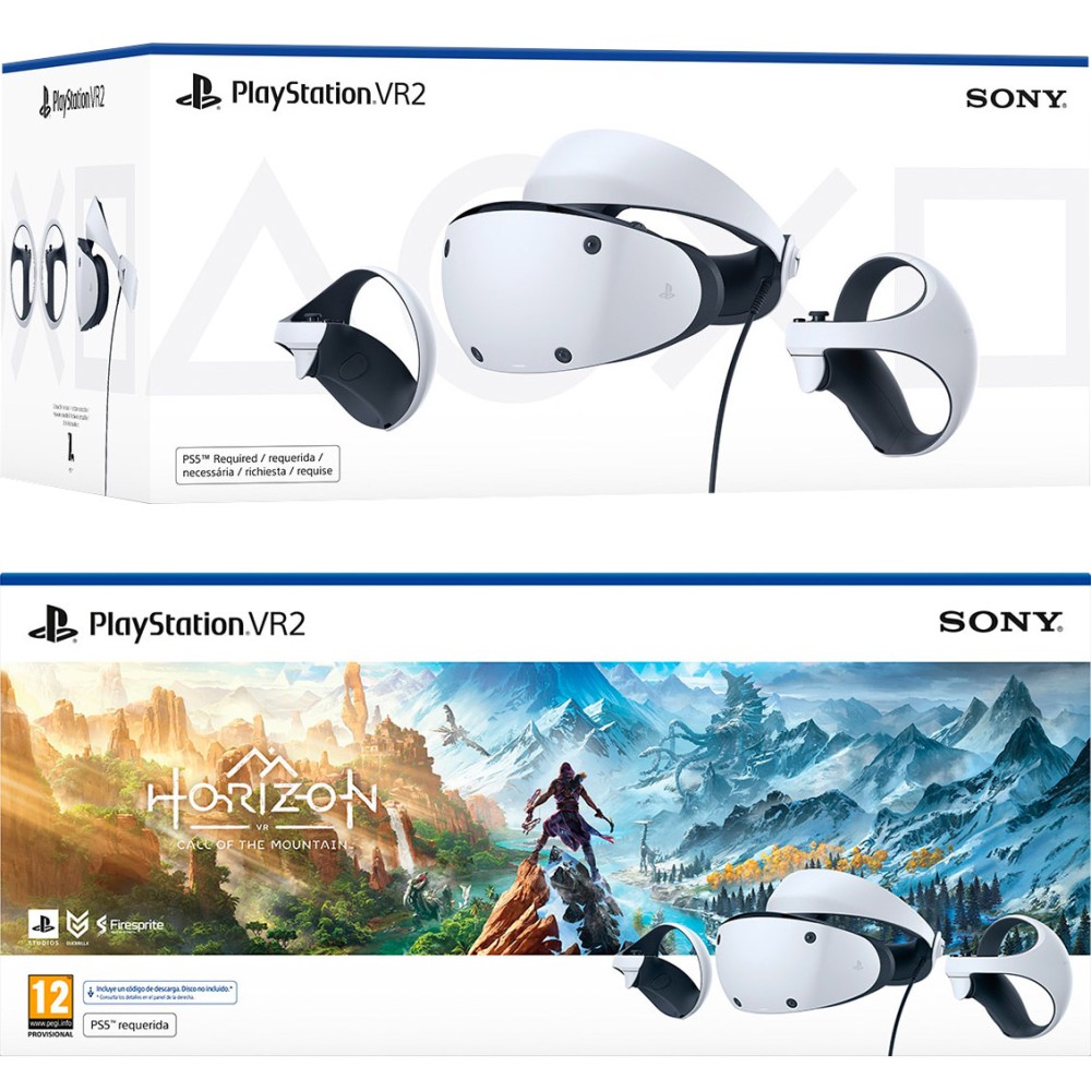 PLAYSTATION VR2 ELIGE VERSIÓN CON O SIN JUEGO DESCARGABLE HORIZON