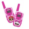 WALKIE TALKIES INFANTILES LOL SURPRISE CON BATERÍA RECARGABLE LINTERNA Y UN KM DE DISTANCIA DE COMUNICACIÓN