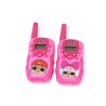 WALKIE TALKIES INFANTILES LOL SURPRISE CON BATERÍA RECARGABLE LINTERNA Y UN KM DE DISTANCIA DE COMUNICACIÓN