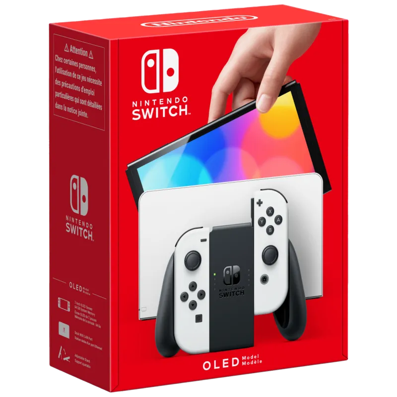NINTENDO SWITCH OLED BRANCA + SUPER MARIO KART 8 DELUXE + SUBSCRIÇÃO 12 MESES NINTENDO SWITCH ONLINE VERSÃO ESPANHOLA - The Shop