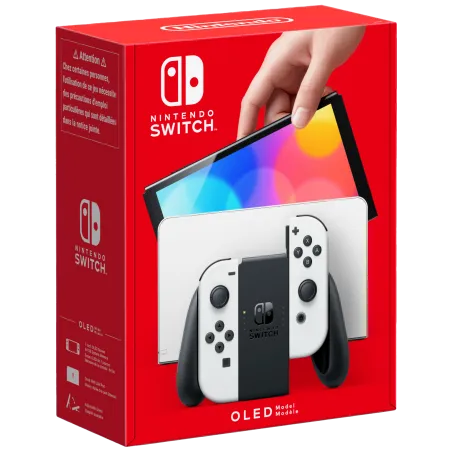 NINTENDO SWITCH  OLED BLANCA + SUPER MARIO KART 8 DELUXE + SUSCRIPCIÓN 12 MESES NINTENDO SWITCH ONLINE VERSIÓN ESPAÑOLA