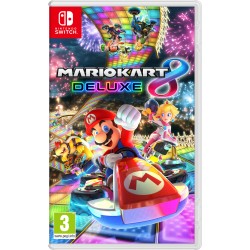 NINTENDO SWITCH  OLED BLANCA + SUPER MARIO KART 8 DELUXE + SUSCRIPCIÓN 12 MESES NINTENDO SWITCH ONLINE VERSIÓN ESPAÑOLA