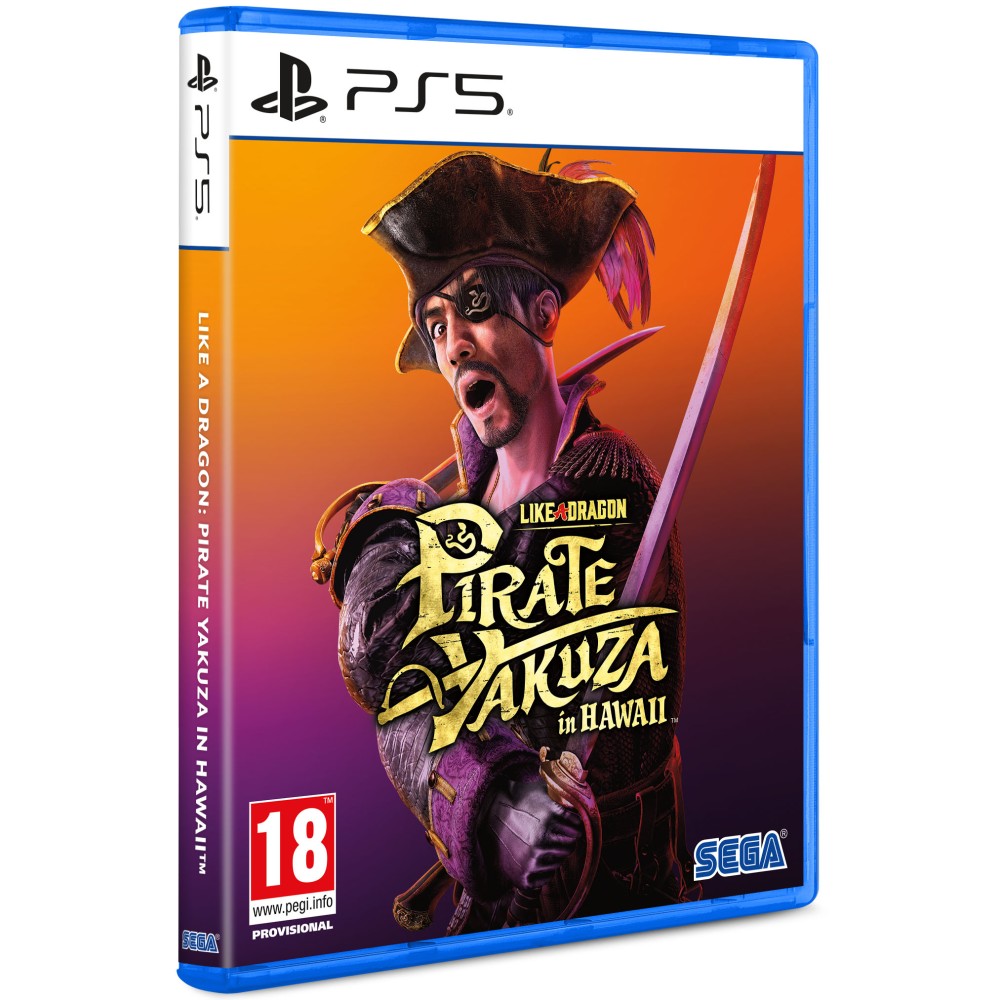 RESERVA LIKE A DRAGON: PIRATE YAKUZA IN HAWAII PS5 JUEGO FÍSICO PLAYSTATION 5 VERSIÓN ESPAÑOLA GARANTÍA EUROPEA EU WARRANTY