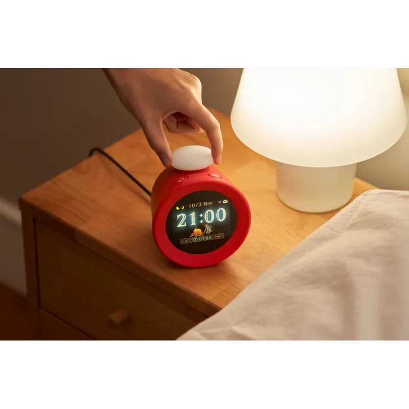 NINTENDO SOUND CLOCK ALARMO INTERACTIVE ALARM CLOCK, ZELDA, MARIO, SPLATOON AND PIKMIN ALARMS, SPAIN VERSION, EU WARRANTY - The 