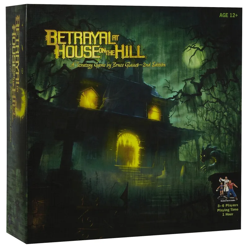 BETRAYAL AT HOUSE ON THE HILL 2ª EDIÇÃO *INGLÊS* JOGOS DE TABULEIRO IMPORTAÇÃO - The Shop Gamer