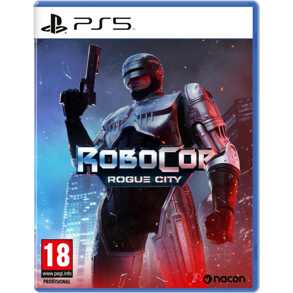 ROBOCOP: ROGUE CITY PS5 JUEGO FÍSICO PARA PLAYSTATION 5 VERSIÓN ESPAÑOLA GARANTÍA EUROPEA EU WARRANTY