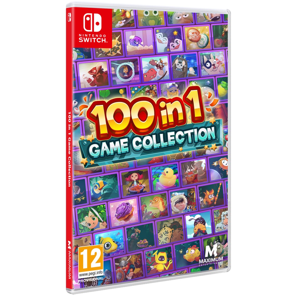 PREVENTA 100 IN 1 GAME COLLECTION SWITCH JUEGO FÍSICO PARA NINTENDO SWITCH VERSIÓN ESPAÑOLA GARANTÍA EUROPEA EU