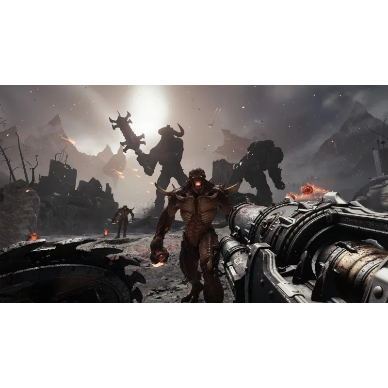 DOOM THE DARK AGES ESCOLHA SUA VERSÃO PS5 PLAYSTATION 5 OU XBOX SERIES X JOGO FÍSICO VERSÃO ESPANHOLA GARANTIA EUROPEIA EU - The