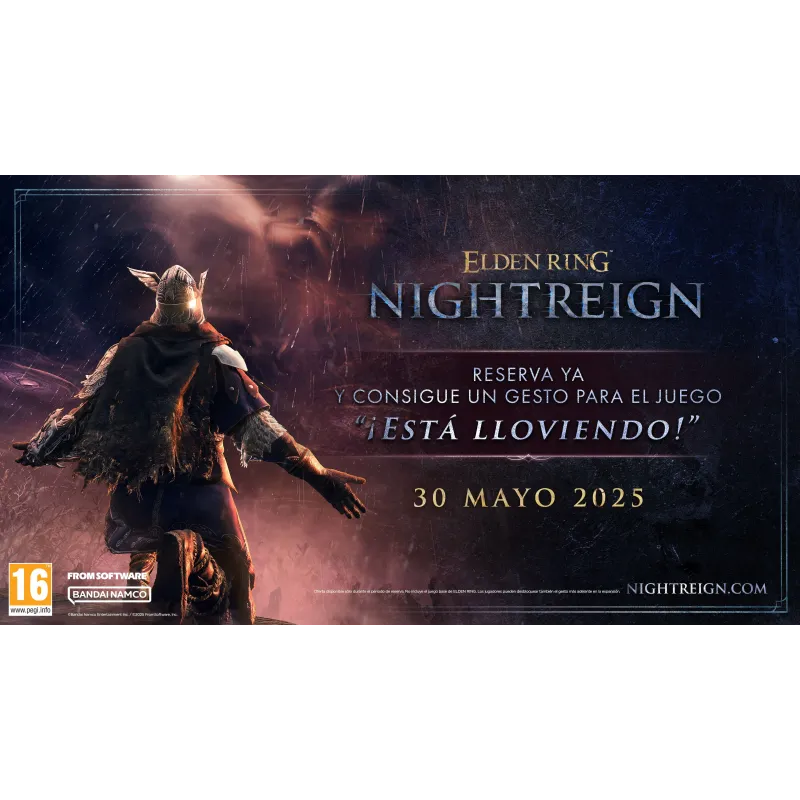ELDEN RING NIGHTREIGN PS5 JUEGO FÍSICO PARA PLAYSTATION 5 VERSIÓN ESPAÑOLA GARANTÍA EUROPEA EU