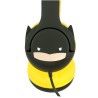 AURICULARES INFANTILES CON CABLE BATMAN LIMITADOS EN VOLUMEN MARCA OTL LICENCIA OFICIAL DC COMICS