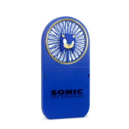 MINI VENTILATORE PORTATILE PIEGHEVOLE SONIC CON BATTERIA RICARICABILE BLU - The Shop Gamer