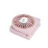 MINI VENTILATORE PORTATILE PIEGHEVOLE HELLO KITTY CON BATTERIA RICARICABILE, ROSA E ORO - The Shop Gamer