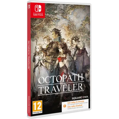 OCTOPATH TRAVELER SWITCH BOÎTE, CODE DE TÉLÉCHARGEMENT, JEU COMPLET, NINTENDO SWITCH, VERSION ESPAGNOLE, GARANTIE UE - The Shop 