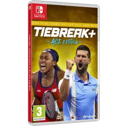 TIEBREAK, JEU OFFICIEL ATP ET WTA SWITCH, JEU PHYSIQUE POUR NINTENDO SWITCH, VERSION ESPAGNOLE, GARANTIE EUROPÉENNE EU - The Sho