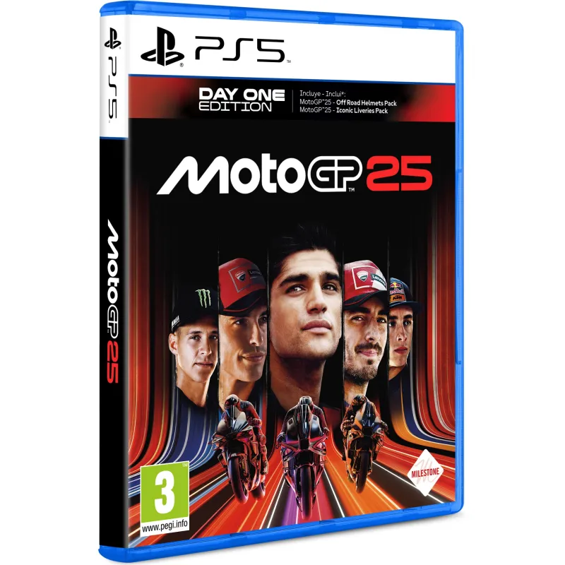 MOTOGP 25 PS5 PLAYSTATION 5 JEU PHYSIQUE OU SWITCH BOÎTE AVEC CODE NUMÉRIQUE VERSION ESPAGNOLE GARANTIE EUROPÉENNE - The Shop Ga