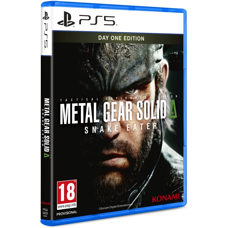 METAL GEAR SOLID Δ: SNAKE EATER DAY ONE EDITON ESCOLHA A VERSÃO PS5 PLAYSTATION 5 OU XBOX SERIES X, JOGO FÍSICO, VERSÃO ESP - Th