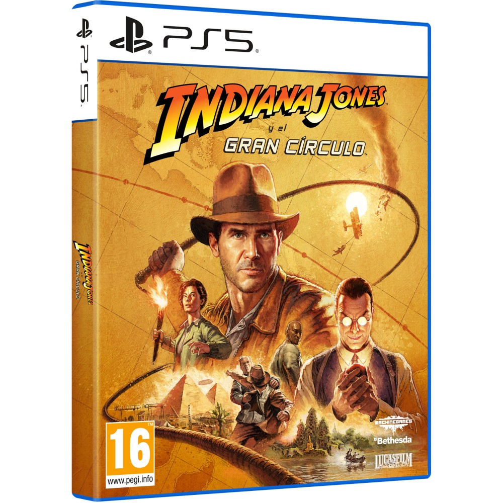 INDIANA JONES Y EL GRAN CÍRCULO PS5 JUEGO FÍSICO PARA PLAYSTATION 5 VERSIÓN ESPAÑOLA GARANTÍA EUROPEA EU WARRANTY