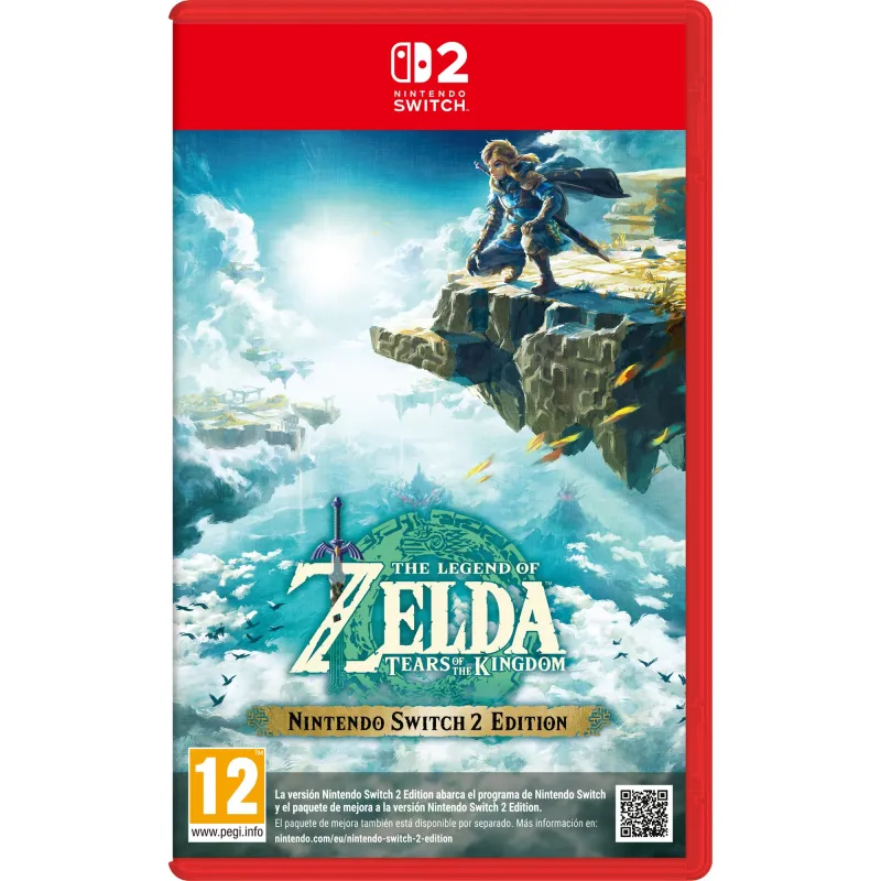 ZELDA TEARS OF THE KINGDOM NINTENDO SWITCH 2 EDITION, PHYSICAL GAME FOR NINTENDO SWITCH 2, SPANISH VERSION, EU WARRANTY - The Sh