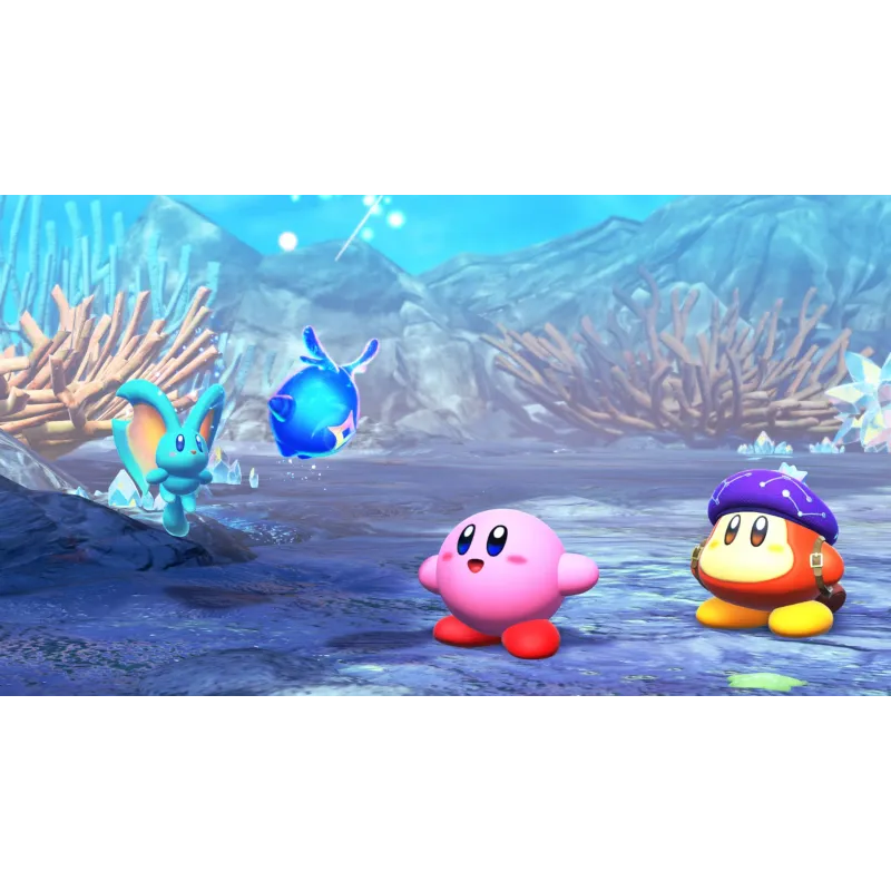 KIRBY Y LA TIERRA OLVIDADA NINTENDO SWITCH 2 EDITIE, FYSIEK SPEL VOOR NINTENDO SWITCH 2, SPAANSE VERSIE, EU-GARANTIE - The Shop 