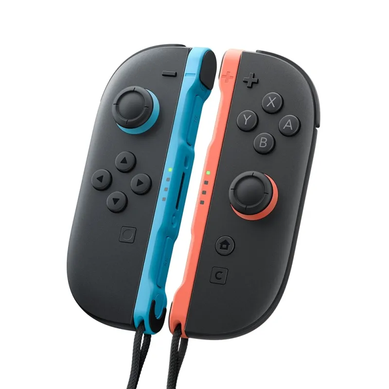 PAIRE DE JOY-CON 2 - BLEU CLAIR/ROUGE CLAIR POUR NINTENDO SWITCH 2, VERSION ESPAGNOLE, GARANTIE UE - The Shop Gamer