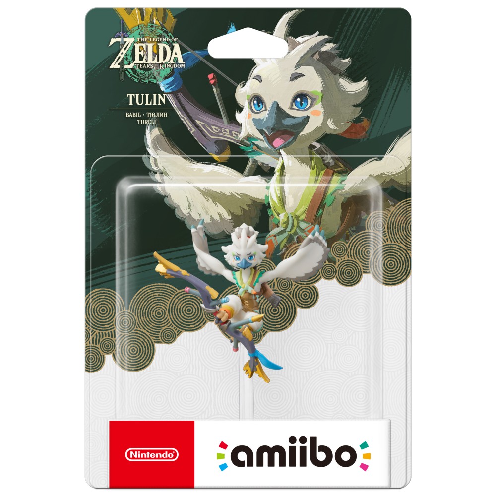 FIGURA AMIIBO ZELDA TULIN COLECCIÓN THE LEGEND OF ZELDA TEARS OF THE KINGDOM PARA NINTENDO SWITCH GARANTÍA EUROPEA