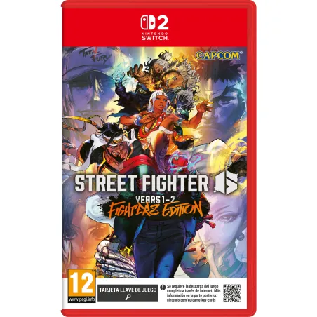 STREET FIGHTER 6: YEAR 1-2 FIGHTERS EDITION SWITCH 2 GAMEKEYKAART VOOR NINTENDO SWITCH 2, SPAANSE VERSIE - The Shop Gamer