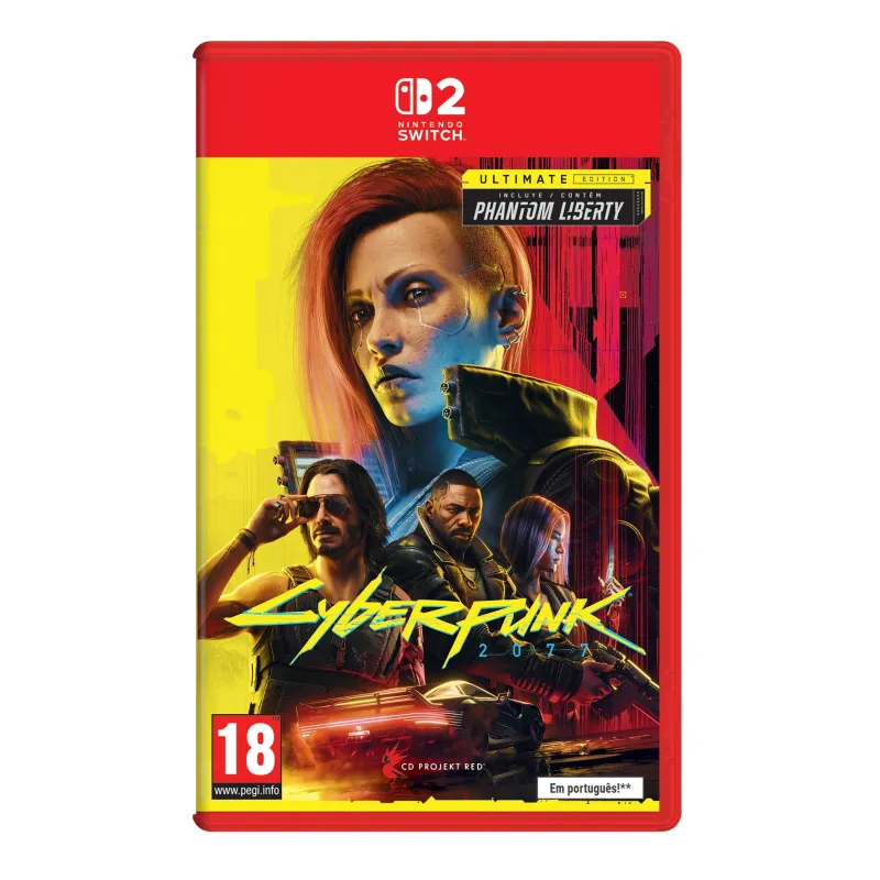 CYBERPUNK 2077: ULTIMATE EDITION SWITCH 2, PHYSISCHES SPIEL FÜR NINTENDO SWITCH 2, SPANISCHE VERSION, EU-GARANTIE - The Shop Gam