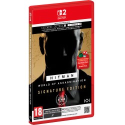 HITMAN WORLD OF ASSESSINATION SIGNATURE EDITION SWITCH 2 TARJETA LLAVE DE JUEGO PARA NINTENDO SWITCH 2 VERSIÓN ESPAÑOLA