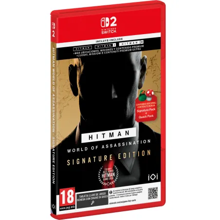 HITMAN WORLD OF ASSESSINATION SIGNATURE EDITION SWITCH 2 SCHEDA CHIAVE DEL GIOCO PER NINTENDO SWITCH 2 VERSIONE SPAGNOLA - The S