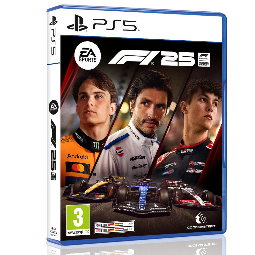 EA SPORTS F1 25 PS5 JUEGO FÍSICO PARA PLAYSTATION 5 OFICIAL FORMULA 1 VERSIÓN ESPAÑOLA GARANTÍA EUROPEA EU WARRANTY