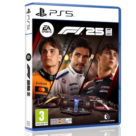 EA SPORTS F1 25 PS5 FYSIEKE GAME VOOR PLAYSTATION 5, OFFICIËLE FORMULA 1, SPAANSE VERSIE, EUROPESE GARANTIE EU WARRANTY - The Sh