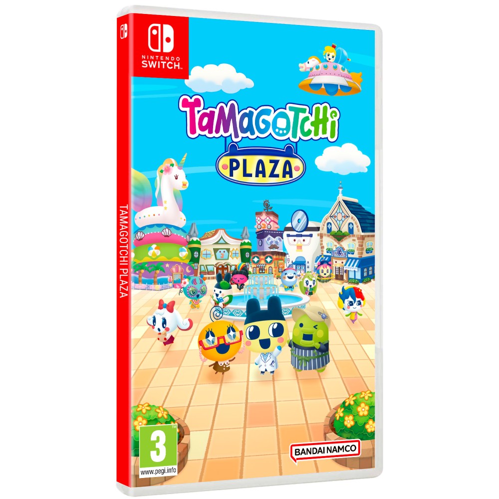TAMAGOTCHI PLAZA SWITCH JUEGO FÍSICO PARA NINTENDO SWITCH VERSIÓN ESPAÑOLA GARANTÍA EUROPEA EU WARRANTY
