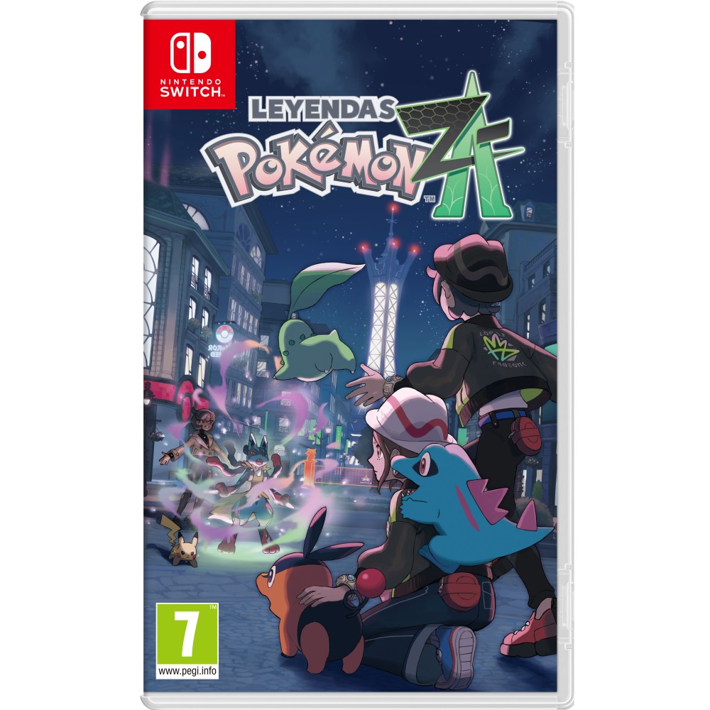 LEYENDAS POKEMON: Z-A SWITCH JUEGO FÍSICO PARA NINTENDO SWITCH VERSIÓN ESPAÑOLA GARANTÍA EUROPEA EU WARRANTY