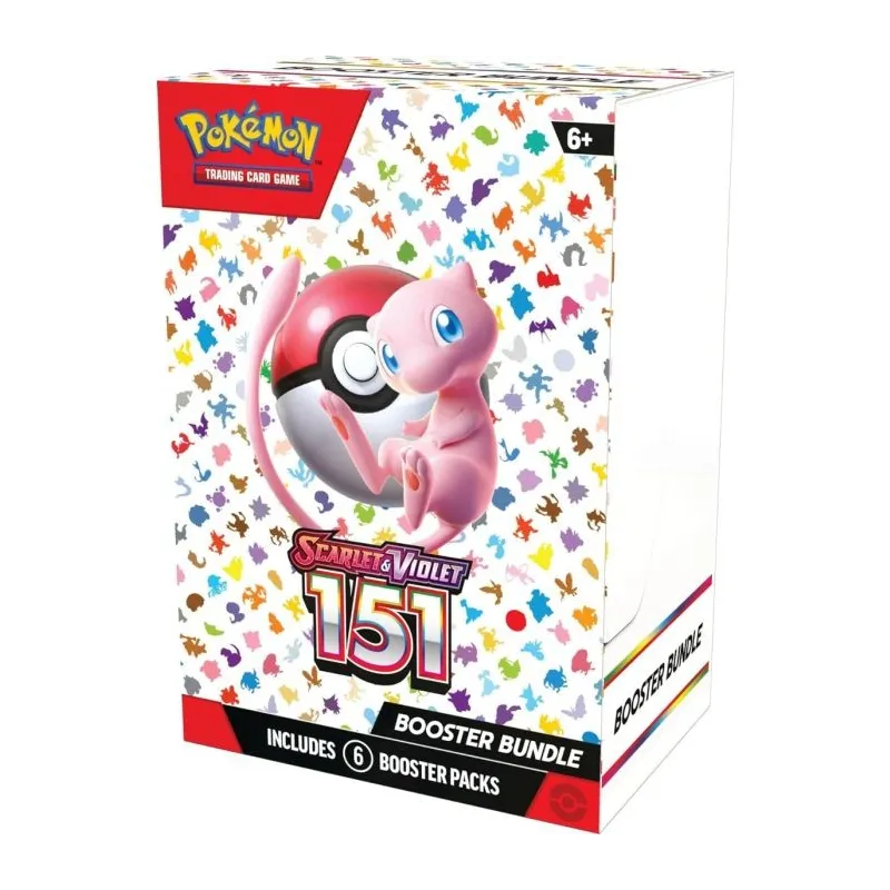 POKEMON TRADING CARD GAME 6 BOOSTER PACK BUNDLE SCARLET & VIOLET 151 ENGLISH VERSION - The Shop Gamer