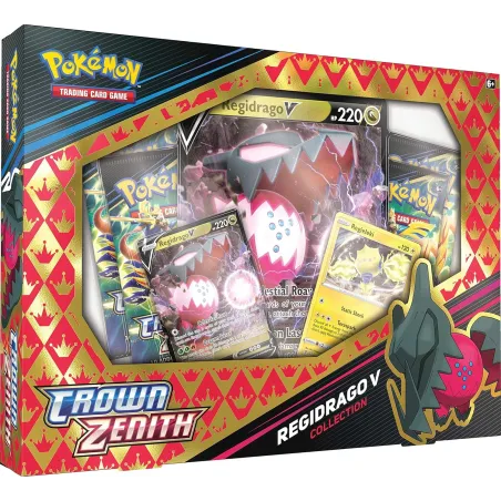 BOÎTE POKEMON REGIDRAGO V12.5 CENIT COLLECTION REGIDRAGO V JCC POKEMON ESPAGNOL, JEU DE CARTES À COLLECTIONNER - The Shop Gamer