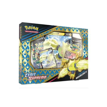 POKEMON BOX REGIELEKI V12.5 CENIT REGIELEKI V COLLECTION, POKEMON SPANISH TRADING CARD GAME - The Shop Gamer
